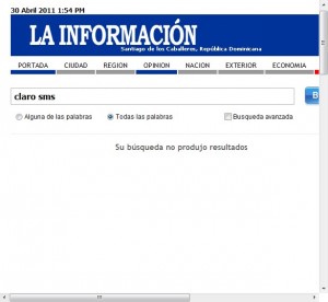 El #ClaroGate no ocurrió en LaInformación