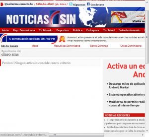 El #ClaroGate no ocurrió en NoticiasSIN El #ClaroGate no ocurrió en NoticiasSIN
